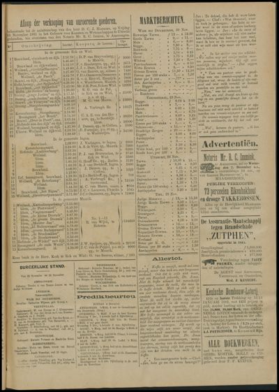 De Amerongsche Courant, 1 december 1881 (jrg. 8)