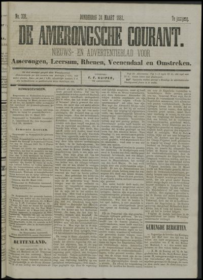 De Amerongsche Courant, 24 maart 1881 (jrg. 7)