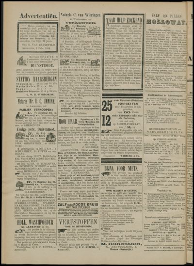De Amerongsche Courant, 9 februari 1882 (jrg. 8)