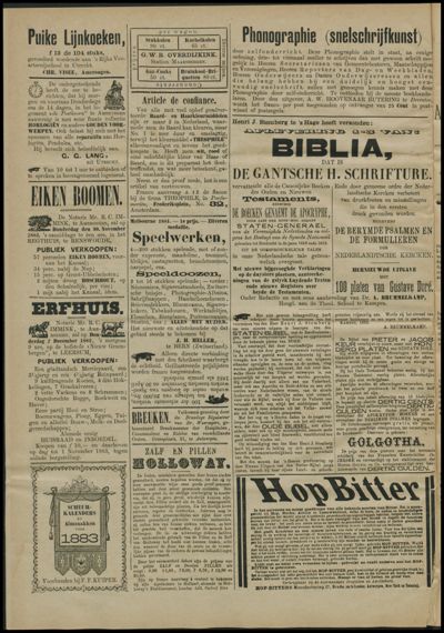 De Amerongsche Courant, 30 november 1882 (jrg. 9)