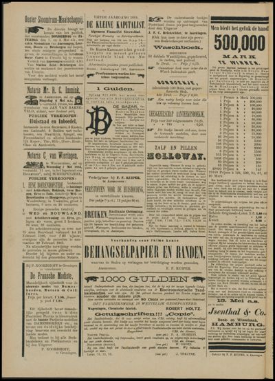 De Amerongsche Courant, 1 mei 1884 (jrg. 10)