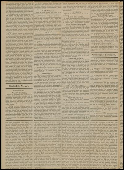 De Amerongsche Courant, 1 december 1887 (jrg. 13)
