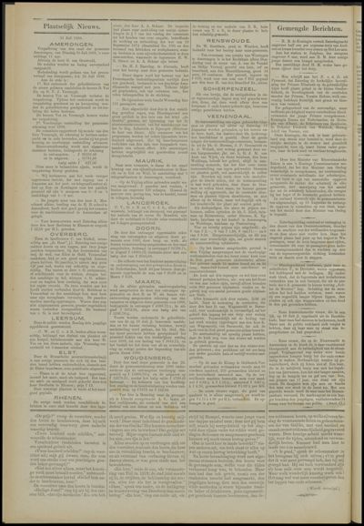 De Amerongsche Courant, 1 augustus 1889 (jrg. 15)
