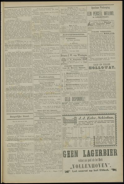 De Amerongsche Courant, 1 augustus 1889 (jrg. 15)