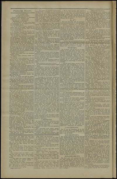 De Amerongsche Courant, 1 december 1892 (jrg. 18)