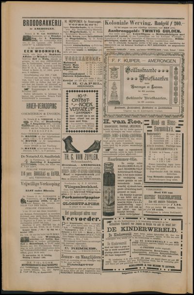 De Amerongsche Courant, 1 augustus 1901 (jrg. 27)