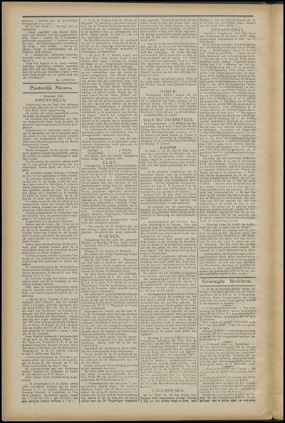 De Amerongsche Courant, 1 december 1909 (jrg. 35)