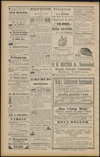 De Amerongsche Courant, 1 december 1909 (jrg. 35)