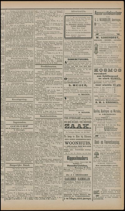 De Amerongsche Courant, 22 oktober 1913 (jrg. 39)