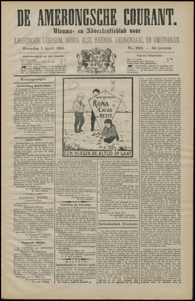 De Amerongsche Courant, 1 april 1914 (jrg. 40)