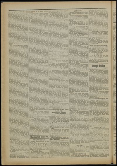 De Amerongsche Courant, 1 augustus 1917 (jrg. 43)