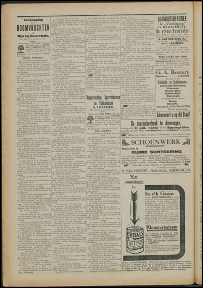 De Amerongsche Courant, 1 augustus 1917 (jrg. 43)