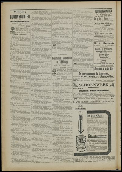 De Amerongsche Courant, 1 augustus 1917 (jrg. 43)