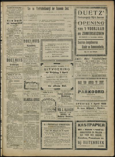 De Amerongsche Courant, 1 april 1922 (jrg. 1)