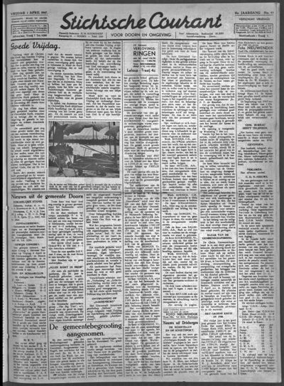 Stichtse Courant, 1 april 1947 (nr. 45, jrg. 10)