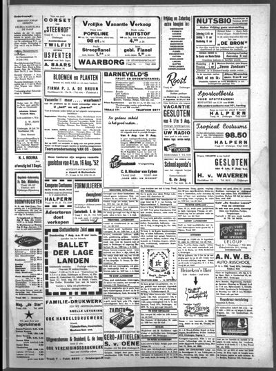 Stichtse Courant, 1 augustus 1952 (nr. 11, jrg. 16)