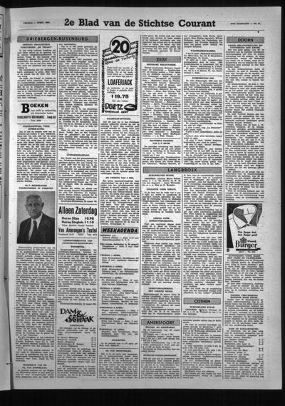 Stichtse Courant, 1 april 1960 (nr. 47, jrg. 24)