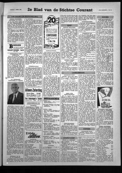 Stichtse Courant, 1 april 1960 (nr. 47, jrg. 24)