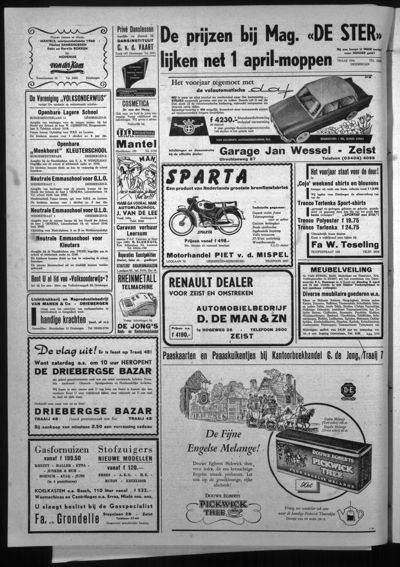 Stichtse Courant, 1 april 1960 (nr. 47, jrg. 24)