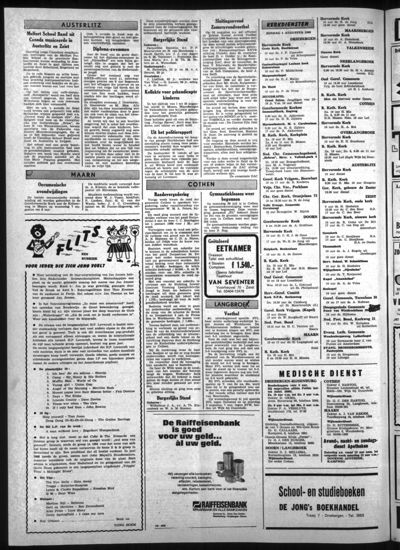 Stichtse Courant, 1 augustus 1968 (nr. 31, jrg. 32)