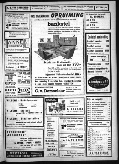 Stichtse Courant, 1 augustus 1968 (nr. 31, jrg. 32)