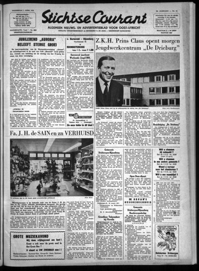 Stichtse Courant, 1 april 1971 (nr. 13, jrg. 35)