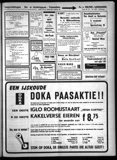 Stichtse Courant, 1 april 1971 (nr. 13, jrg. 35)