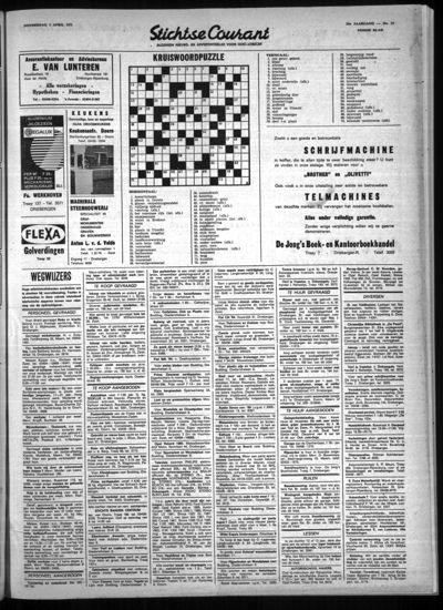 Stichtse Courant, 1 april 1971 (nr. 13, jrg. 35)