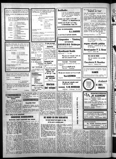 Stichtse Courant, 5 juli 1973 (nr. 28, jrg. 37)
