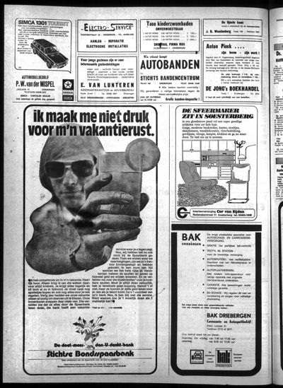 Stichtse Courant, 5 juli 1973 (nr. 28, jrg. 37)