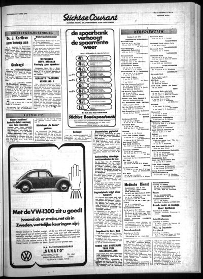 Stichtse Courant, 5 juli 1973 (nr. 28, jrg. 37)