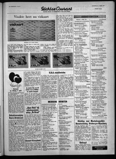 Stichtse Courant, 1 april 1976 (nr. 13, jrg. 40)