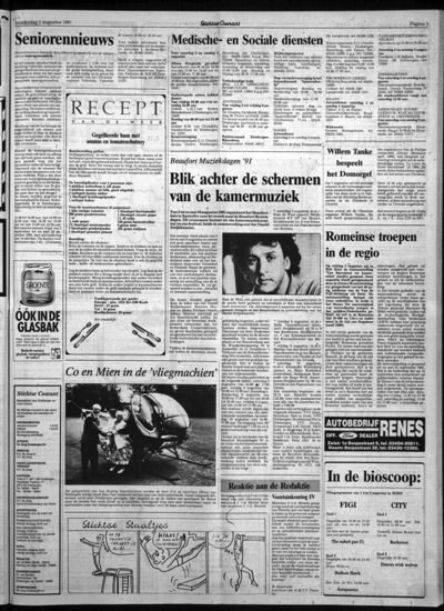 Stichtse Courant, 1 augustus 1991 (nr. 31, jrg. 55)