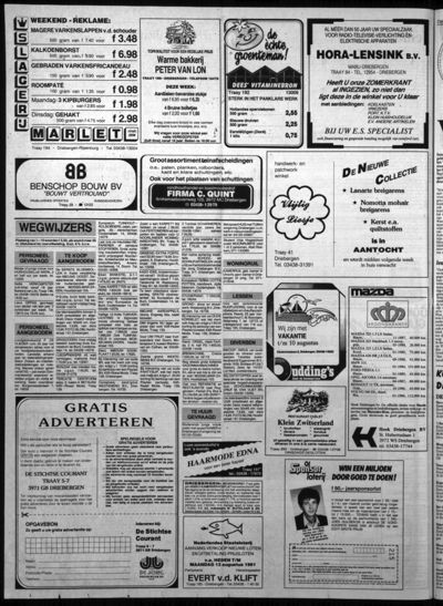 Stichtse Courant, 1 augustus 1991 (nr. 31, jrg. 55)