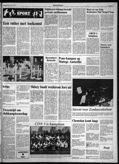 Stichtse Courant, 1 april 1993 (nr. 13, jrg. 57)