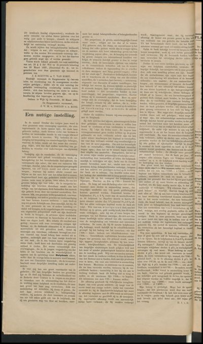 Wijkse Courant, 1 april 1885 (nr. 13, jrg. 16)
