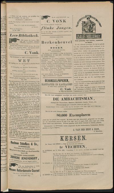 Wijkse Courant, 27 mei 1885 (nr. 21, jrg. 16)