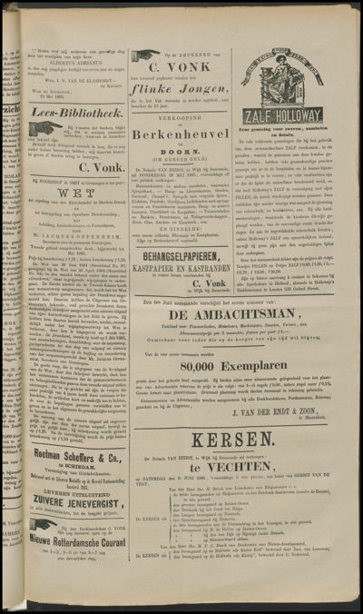 Wijkse Courant, 27 mei 1885 (nr. 21, jrg. 16)
