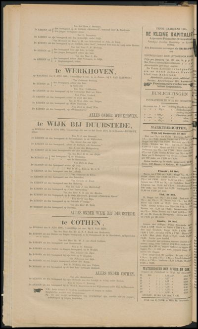 Wijkse Courant, 27 mei 1885 (nr. 21, jrg. 16)