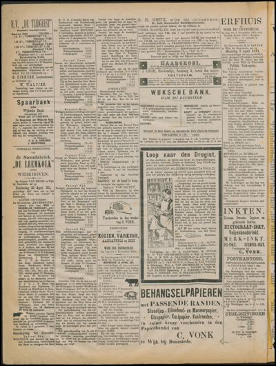 Wijkse Courant, 1 april 1911 (nr. 26, jrg. 32)