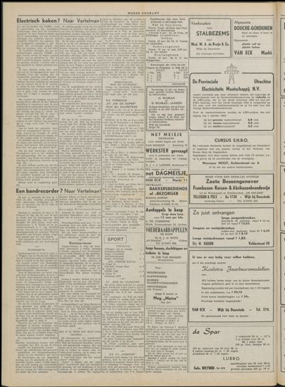 Wijkse Courant, 8 oktober 1960 (nr. 40, jrg. 91)
