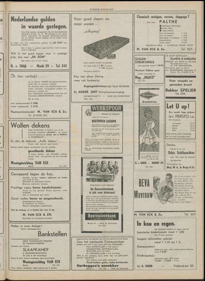 Wijkse Courant, 8 oktober 1960 (nr. 40, jrg. 91)