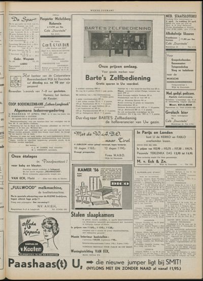 Wijkse Courant, 1 april 1961 (nr. 13, jrg. 92)