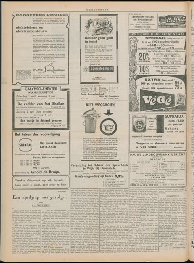 Wijkse Courant, 1 april 1961 (nr. 13, jrg. 92)