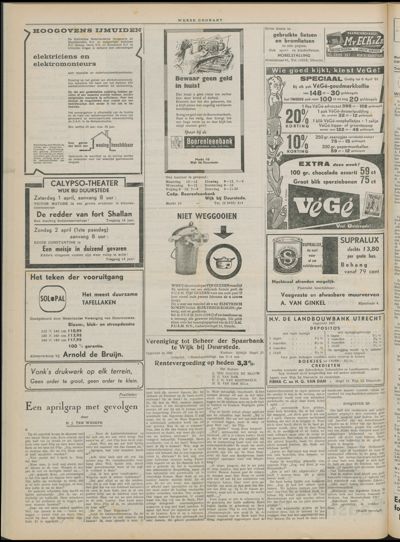 Wijkse Courant, 1 april 1961 (nr. 13, jrg. 92)