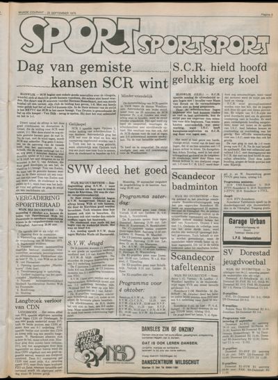 Wijkse Courant, 25 september 1975 (nr. 37, jrg. 106)