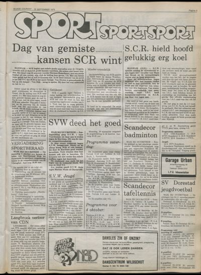 Wijkse Courant, 25 september 1975 (nr. 37, jrg. 106)
