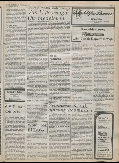 Wijkse Courant, 25 september 1975 (nr. 37, jrg. 106)