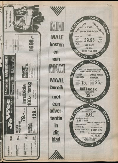 Wijkse Courant, 25 september 1975 (nr. 37, jrg. 106)