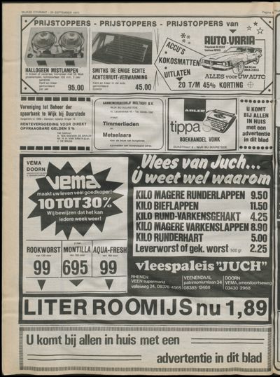 Wijkse Courant, 25 september 1975 (nr. 37, jrg. 106)